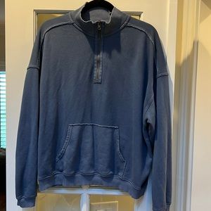 Aerie quarter zip sweatshirt